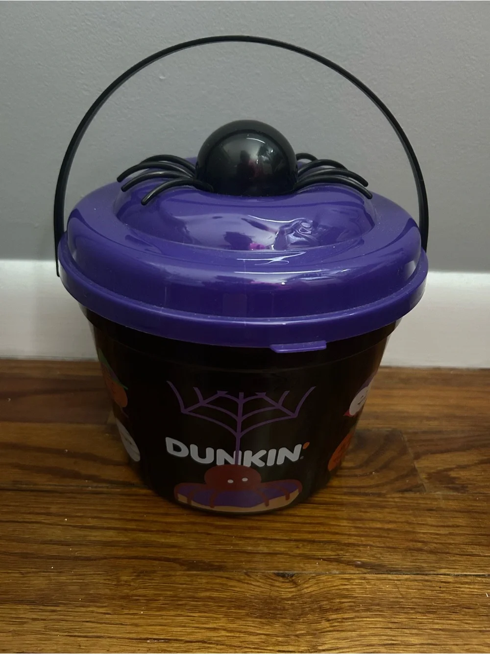 Dunkin’ Donuts Halloween Spider Trick-Or-Treat Bucket Collectible